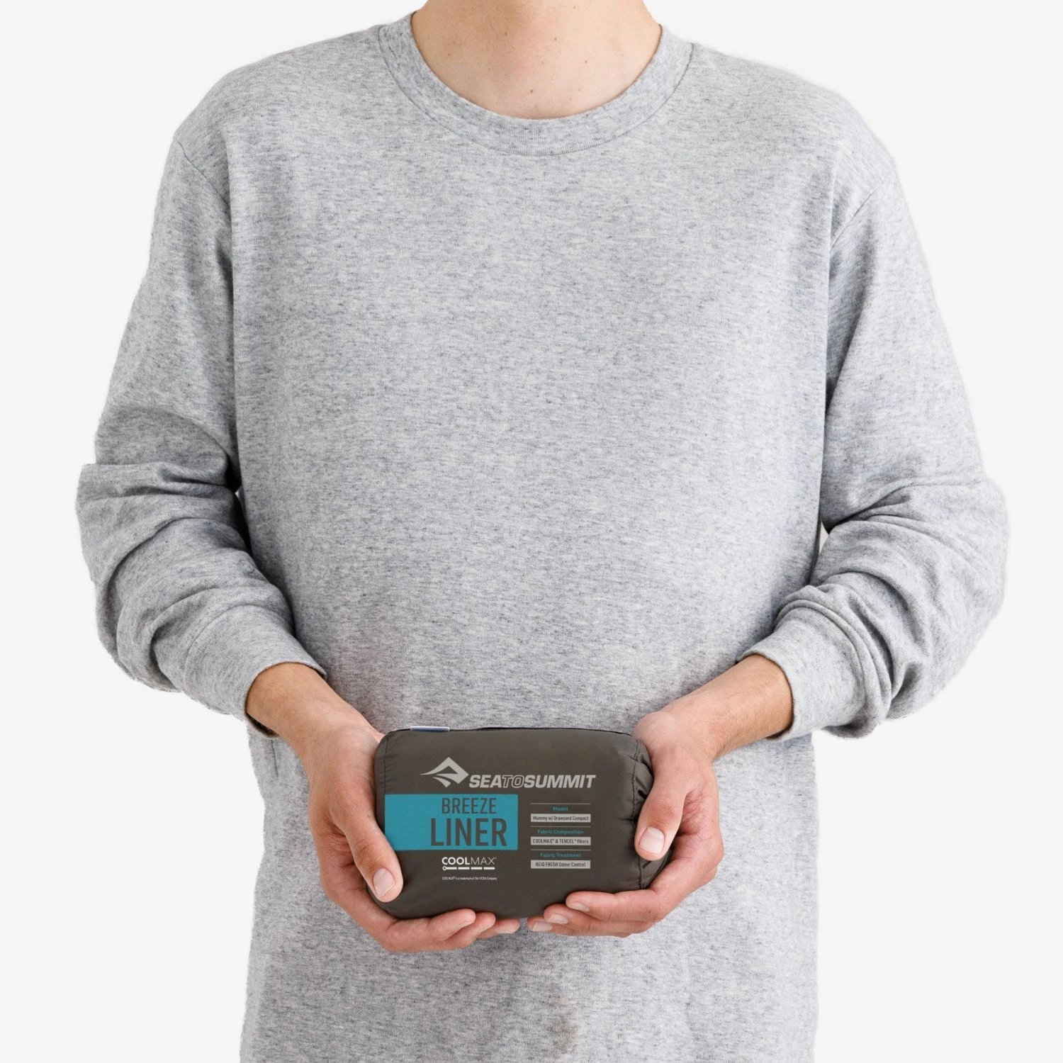 Sea To Summit Breeze Coolmax Liner - W/ Drawcord (Mummy) 8 Sea To Summit Breeze Coolmax Liner - W/ Drawcord (Mummy) - Image 8