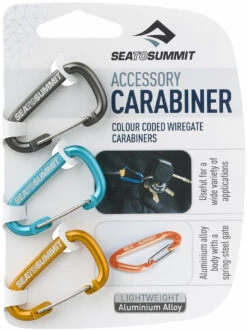 Sea To Summit Carabiner 3 Pack|-|Paquet De 3 Mousquetons