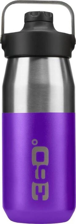 Sea To Summit 360 Insulated Wide Mouth Bottle With Sip Cap - 550ML|-|Bouteille 360 Isolée Gros Goulot Avec Bouchon Sip - 550ml