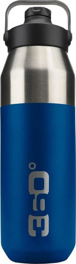 Sea To Summit 360 Insulated Wide Mouth Bottle With Sip Cap - 1L / 34 Oz|-|Bouteille 360 Insulated Avec Bouchon Sip - 1L / 34 Oz -Sea to Summit Sale Store STS 3603 7EDark 20Blue