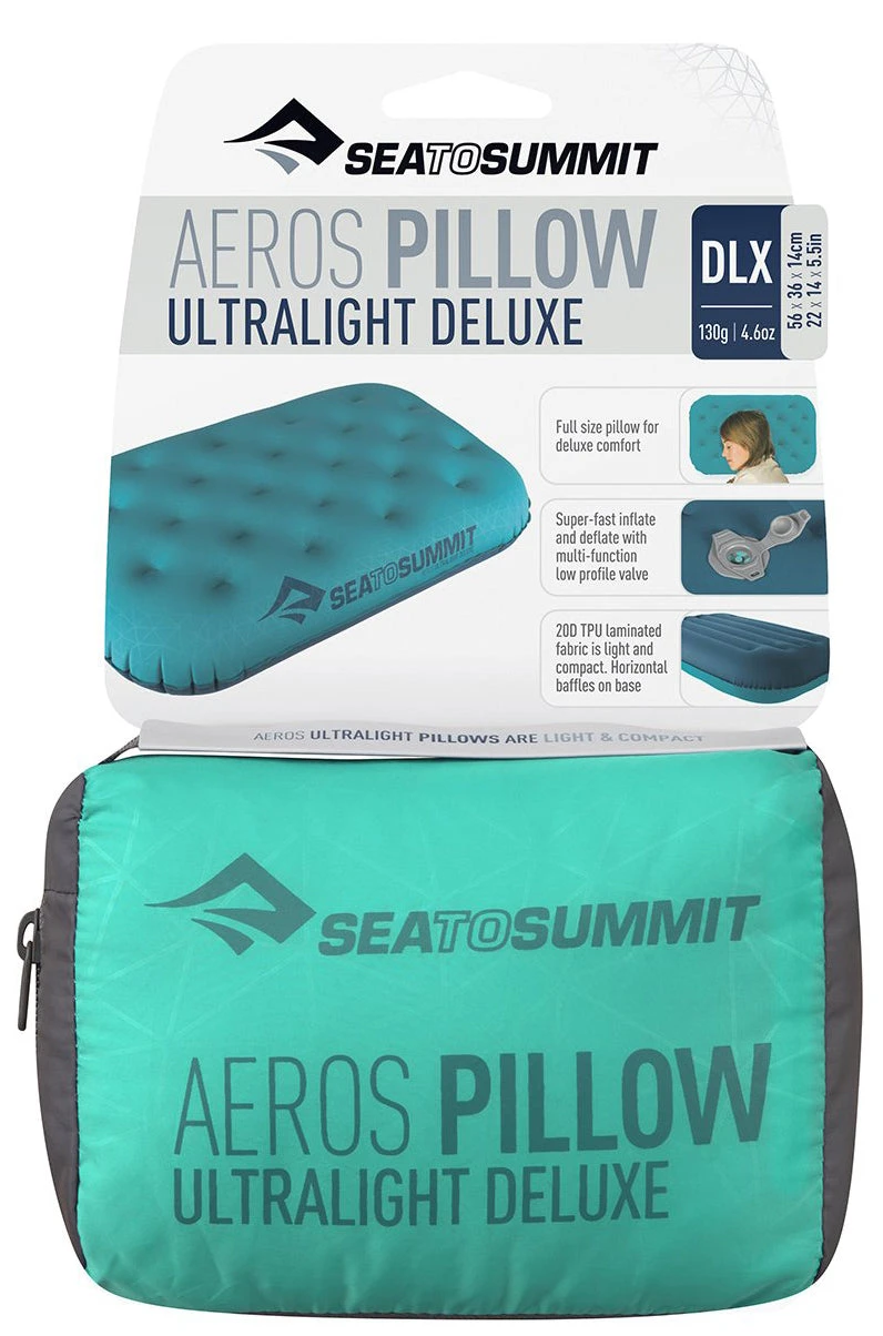 Sea To Summit Aeros Ultralight Deluxe Pillow|-|Oreiller Premium Ultra-léger Aeros 2 Sea To Summit Aeros Ultralight Deluxe Pillow|-|Oreiller Premium Ultra-léger Aeros - Image 2