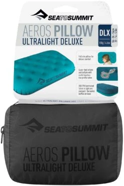 Sea To Summit Aeros Ultralight Deluxe Pillow|-|Oreiller Premium Ultra-léger Aeros 18 Sea To Summit Aeros Ultralight Deluxe Pillow|-|Oreiller Premium Ultra-léger Aeros -Sea to Summit Sale Store STS 576 7E 7EDetail5 20Grey