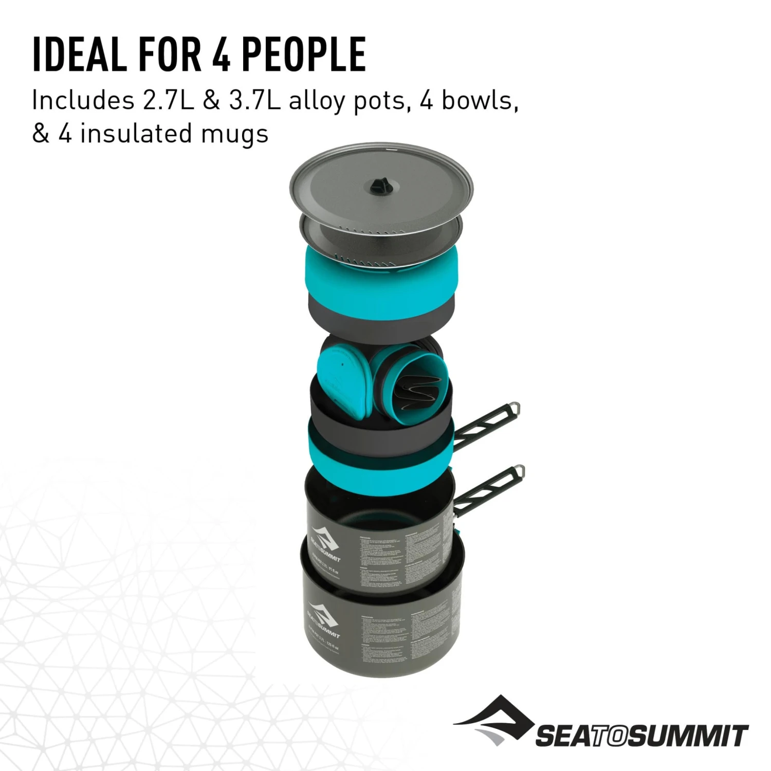 Sea To Summit Alpha 2 Pot Cook Set 4.2|-|Ensemble De Vaisselle Alpha Cookset 4.2 15 Sea To Summit Alpha 2 Pot Cook Set 4.2|-|Ensemble De Vaisselle Alpha Cookset 4.2 - Image 15