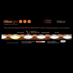 Sea To Summit UltraLight Insulated Sleeping Mat [Regular]|-|Matelas De Sol Isolé UltraLight [Régulier] -Sea to Summit Sale Store STS 906 7E 7EFeatures 20Orange