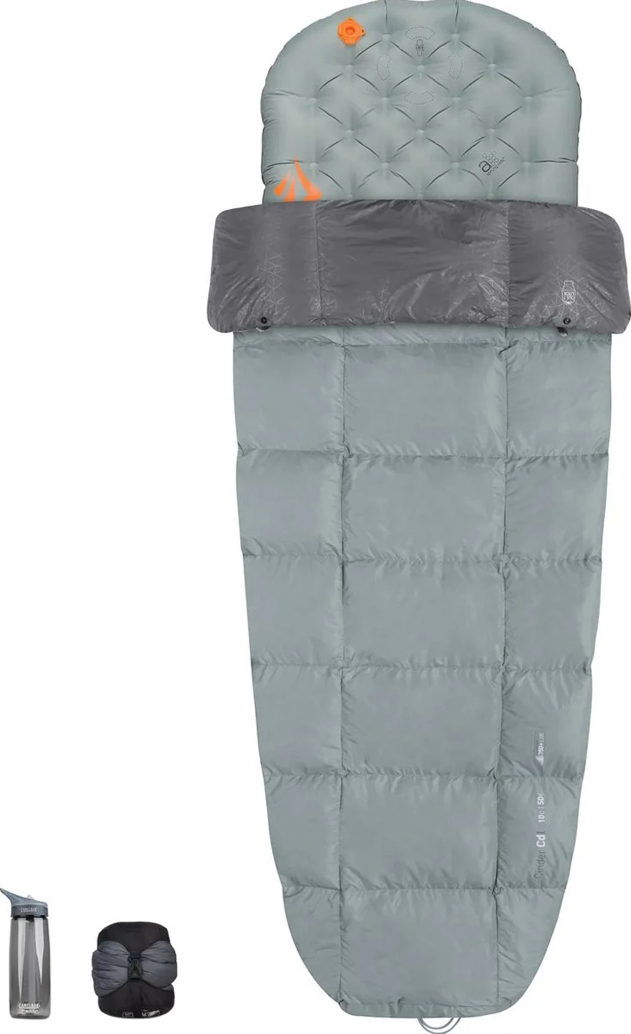 Sea To Summit Cinder CdII Down Quilt - 35°F/2°C - Unisex|-|Couette En Duvet Cinder CdII - 35 °F/2 °C - Unisexe 7 Sea To Summit Cinder CdII Down Quilt - 35°F/2°C - Unisex|-|Couette En Duvet Cinder CdII - 35 °F/2 °C - Unisexe - Image 7