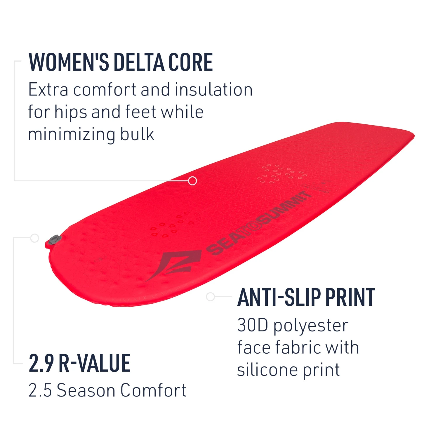 Sea To Summit Women's Ultralight Self-Inflating Sleeping Mat 3 Sea To Summit Women's Ultralight Self-Inflating Sleeping Mat - Image 3